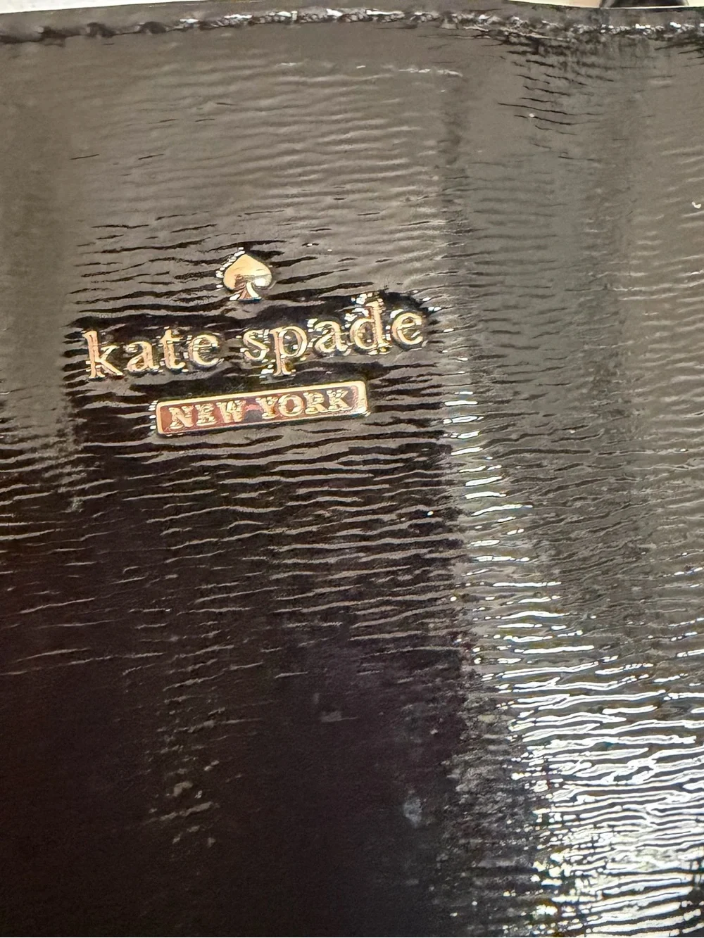 KATE SPADE Black Shoulder Tote Bag